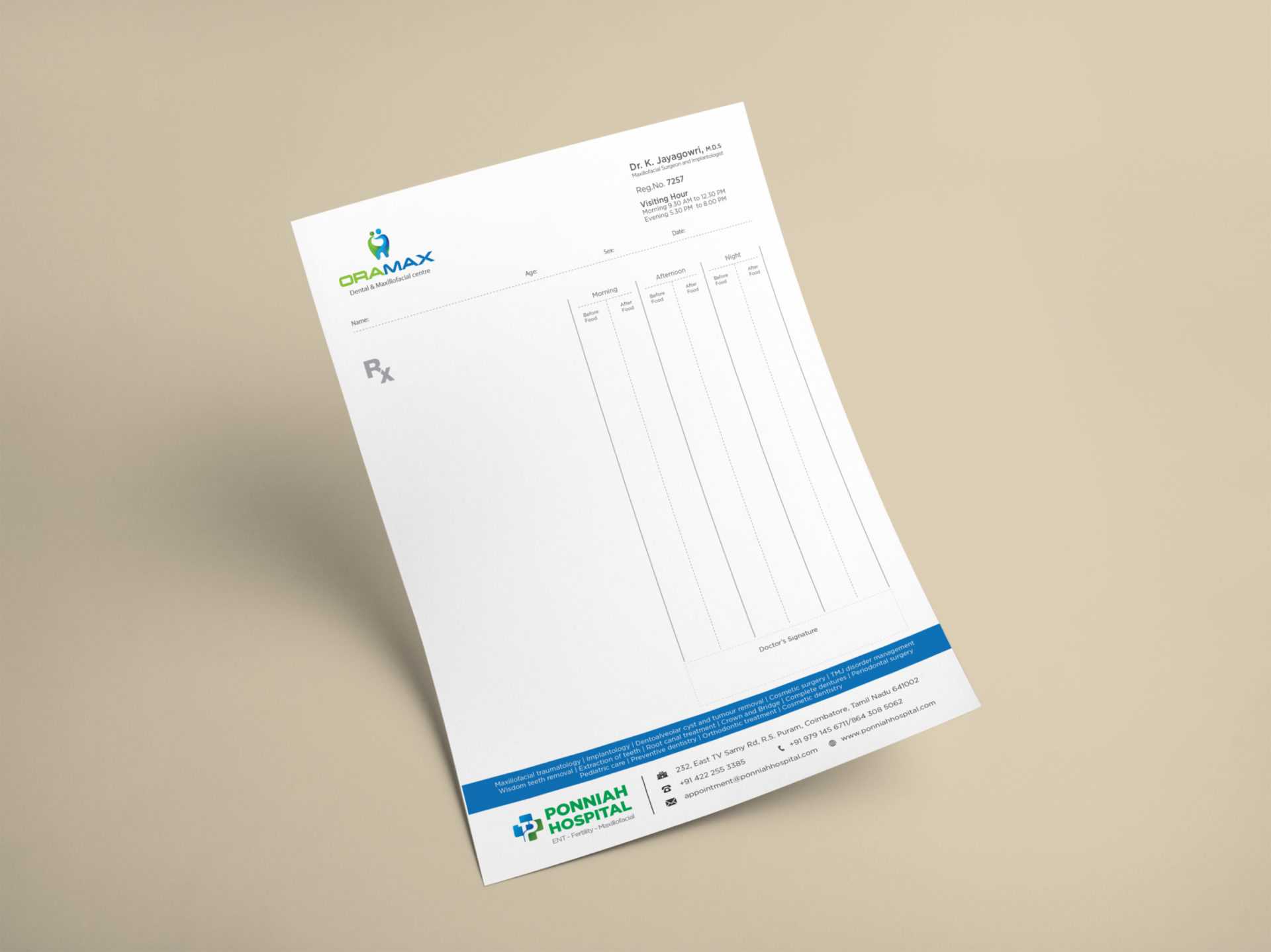 Receituários Médico off-set 75g - 15cm x 21cm (A5), 100