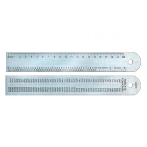 Regua de Aluminio de 20 cm Promocional