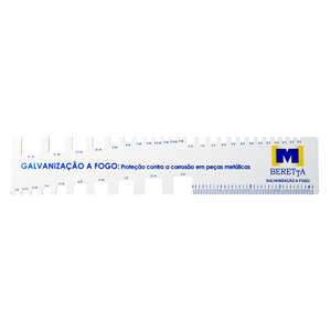 Regua de Pvc Personalizada Com Sua Marca