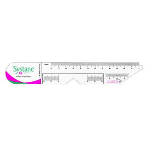 Regua Optica Com Nariz e Ponta Personalizado
