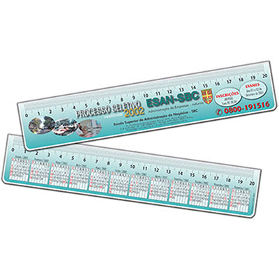 Regua Personalizada Com Desenho Exclusivo