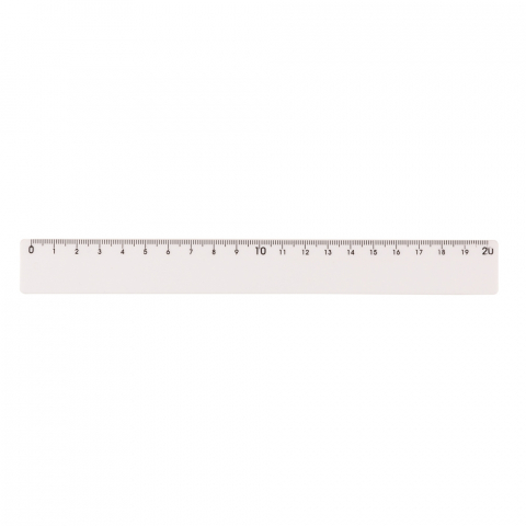 Régua Plástica 15cm / 20cm