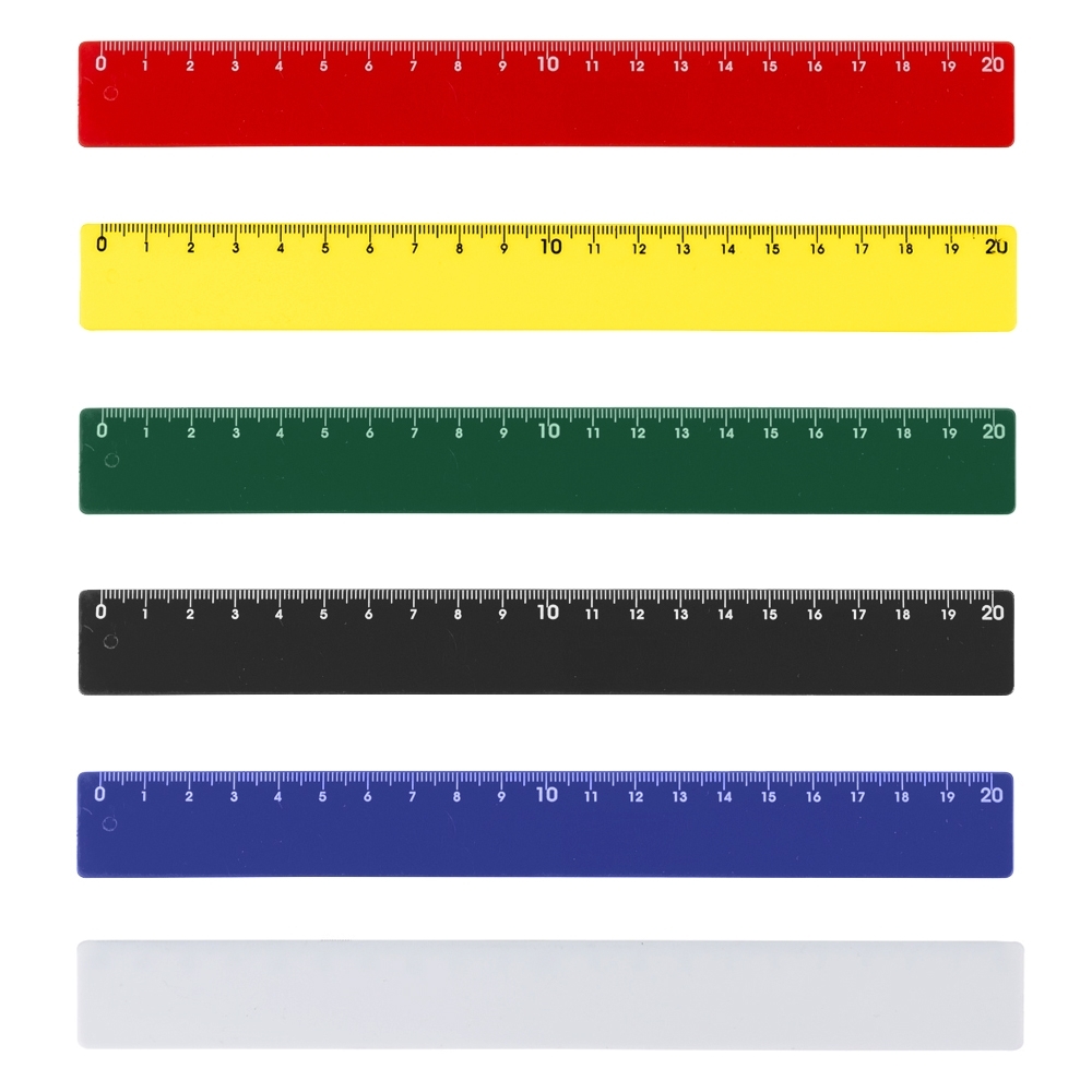 Régua Plástica 20cm Personalizada — foto 3