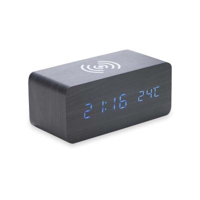 Relogio de Mesa Digital Com Carregador Por Inducao Personalizado