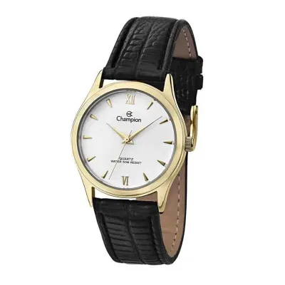Relogio de Pulso Champion Com Pulseira de Couro
