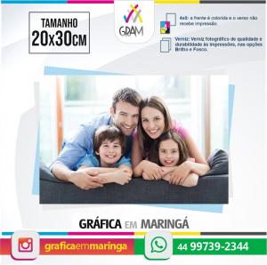 Revelação 20 x 30 cm 20 x 30 cm Papel Fotográfico 4x0 Brilho ou Fosco
