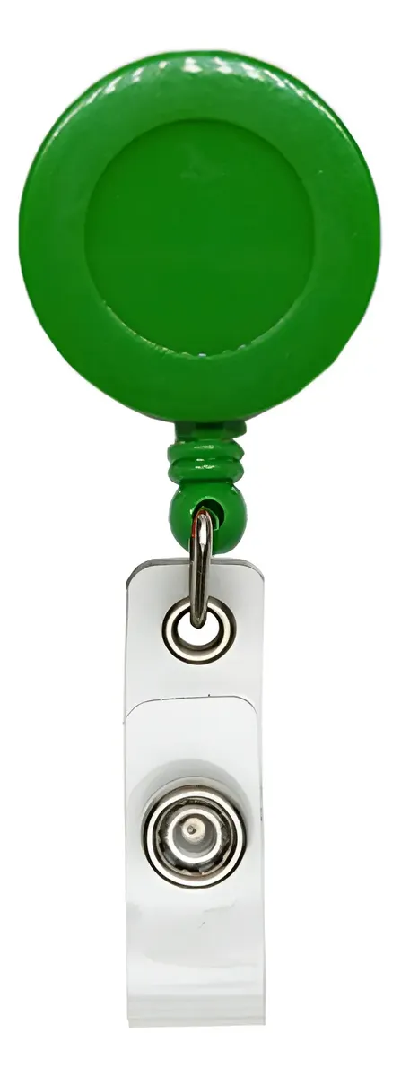 Roller Clips Verde Claro Leitoso - Espaço do Crachá
