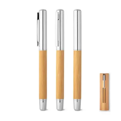 Roller em Aco Inox Reciclado e Bambu Lnr91776