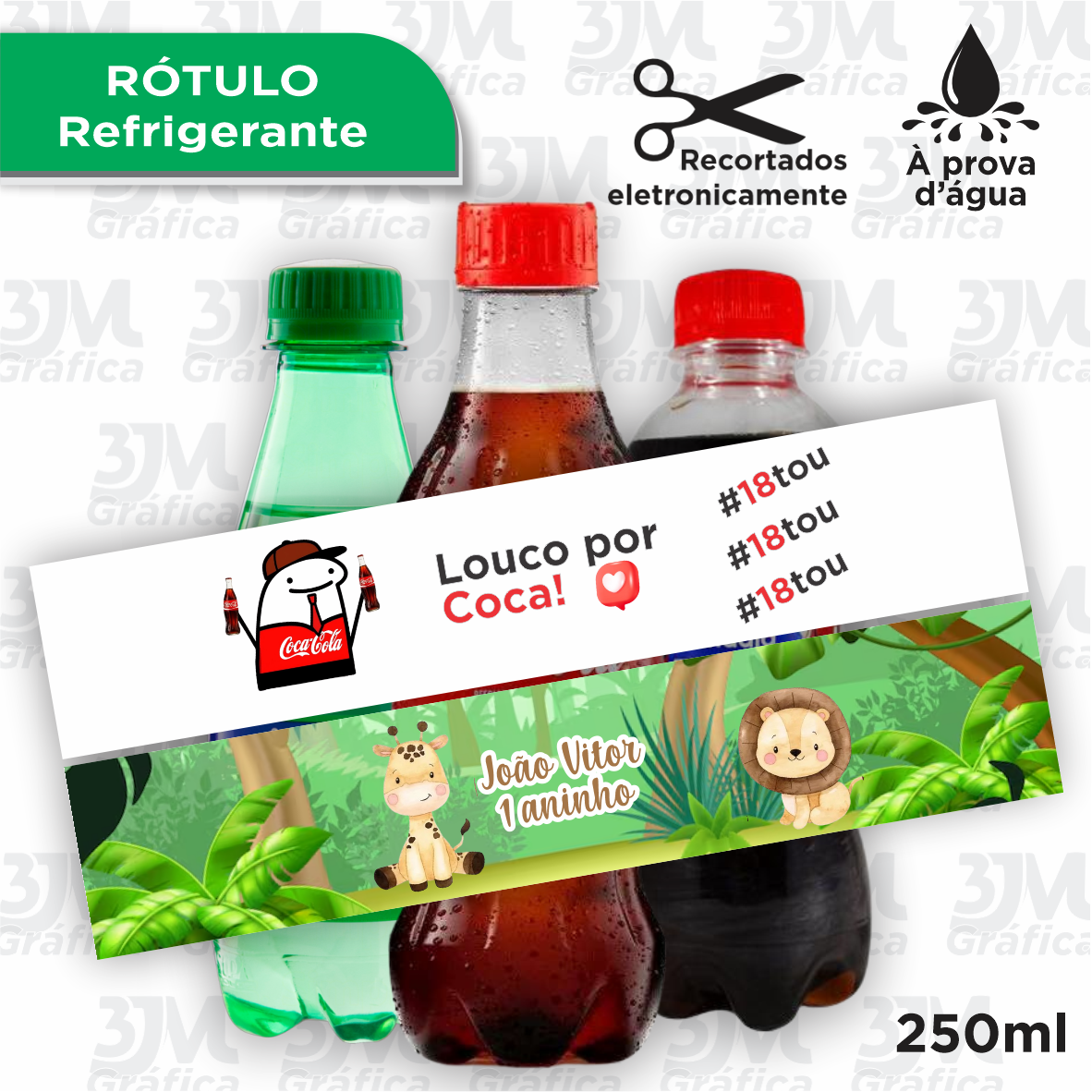 Rótulo para refrigerante