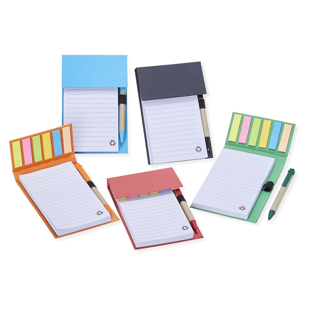 S5049 - Bloco de Anotações com Caneta e Post-It