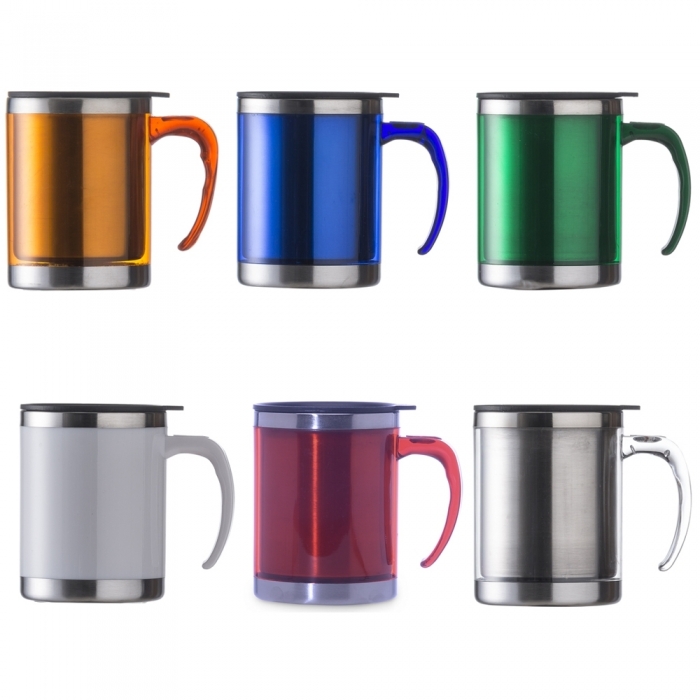 S6520 - Caneca Acrílica com Tampa 400 ML