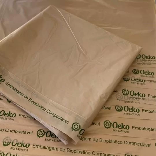 Saco de Bioplástico Compostável 4L – PC 100 UNIDADES