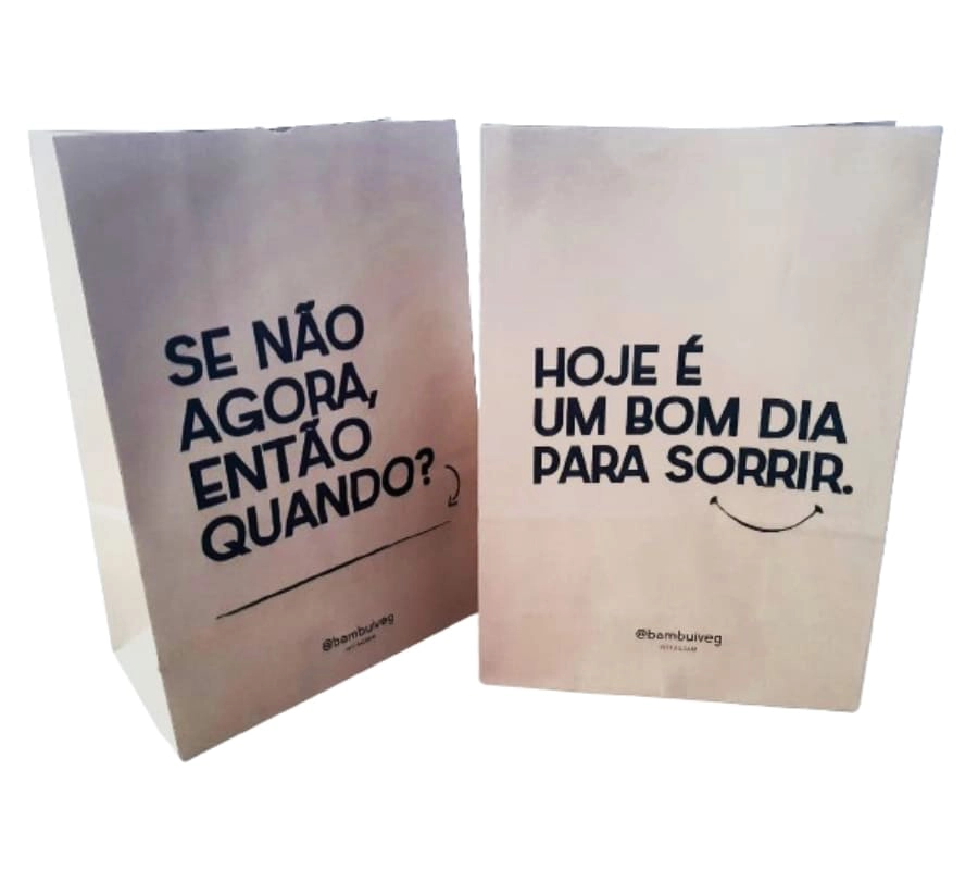 Saco Kraft Personalizado