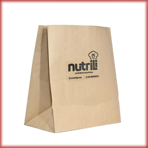 Saco Kraft Personalizado G