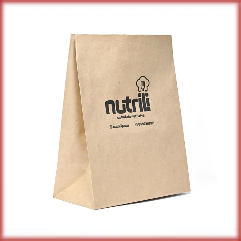 Saco Kraft Personalizado M