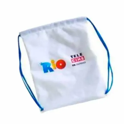 Saco Mochila Confeccionada em Nylon Resinado