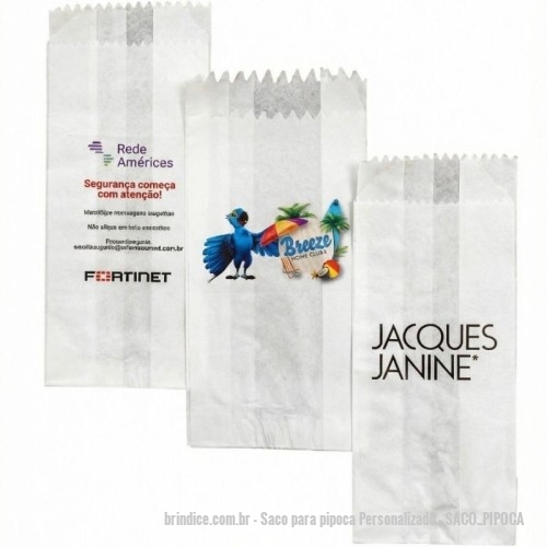 Saco Para Pipoca Personalizado