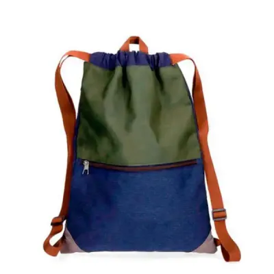 Sacochila Com Bolso Frontal 100 Personalizado