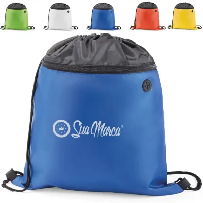 Sacochila Personalizada Com Ziper