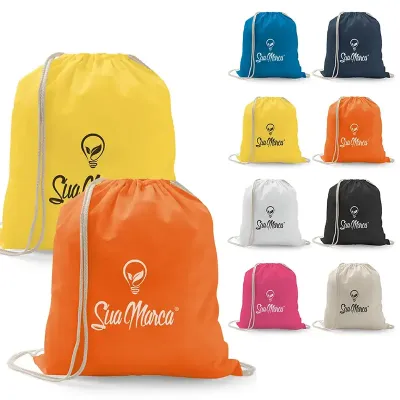 Sacochila Personalizada de Algodao