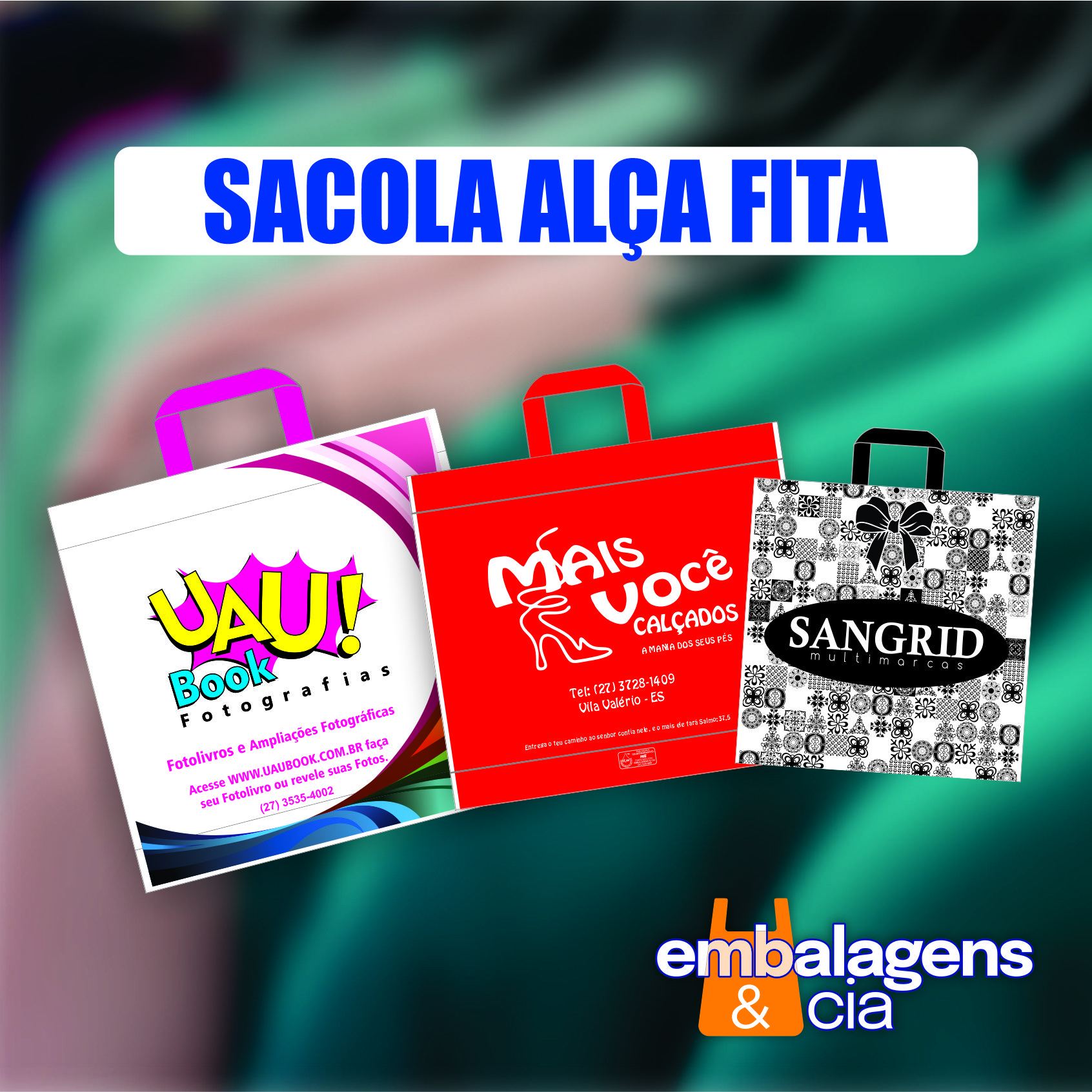 Sacola Alça Fita