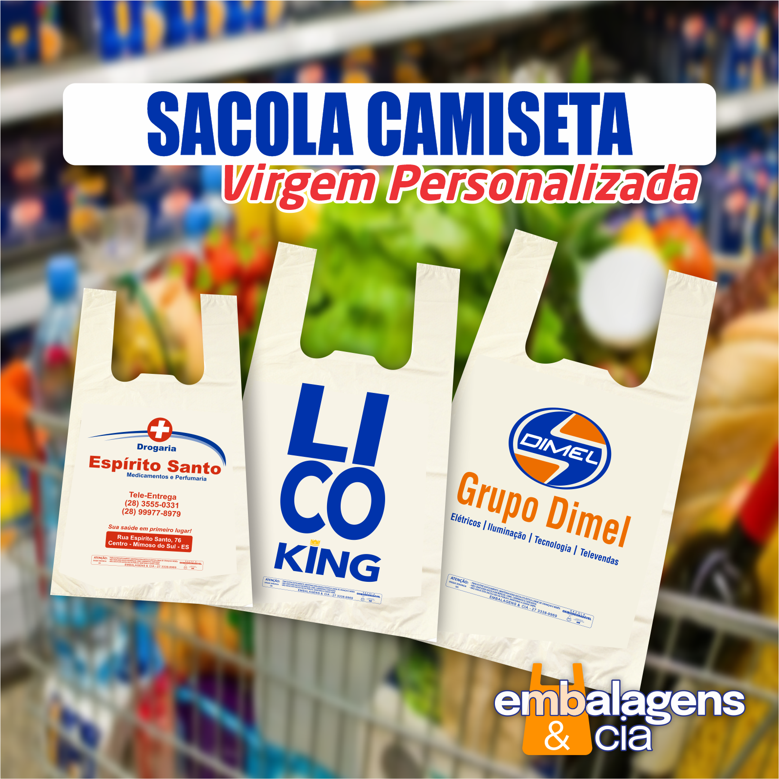 Sacola Camiseta
