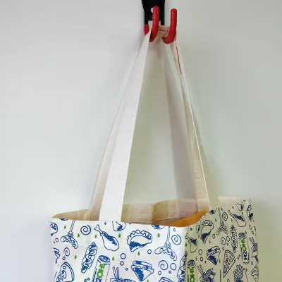Sacola de Algodão Cru Personalizada - H20H