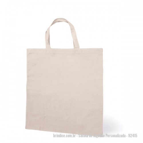 Sacola De Algodao Personalizada