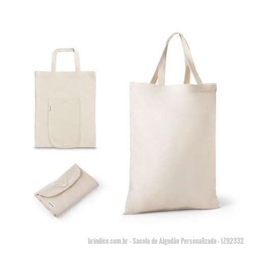 Sacola De Algodao Personalizada