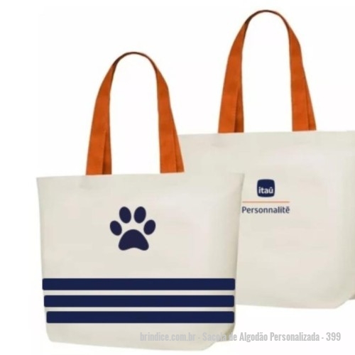 Sacola De Algodao Personalizada
