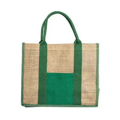 Sacola de Linho Verde