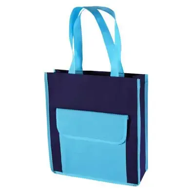 Sacola de Nylon azul