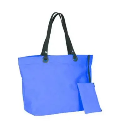 Sacola de Nylon azul