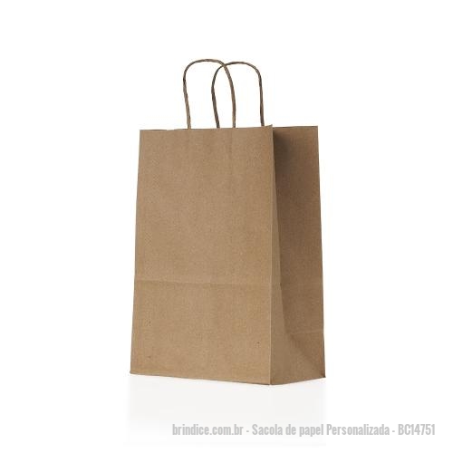 Sacola De Papel Personalizada