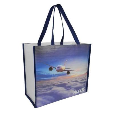 Sacola de ráfia avião