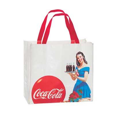 Sacola de Ráfia Laminada com alça em nylon