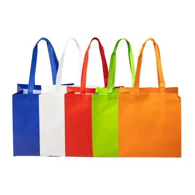 Sacola de Tnt de 116gm Com Fundo Amplo