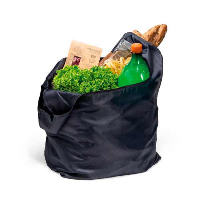 Sacola Dobravel 210d Com Alcas de 70 cm