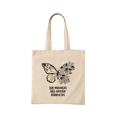 Sacola Ecobag Algodão Cru