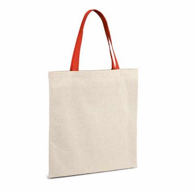 Sacola ecobag com alça vermelha