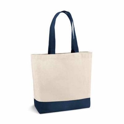 Sacola ecobag com detalhe azul