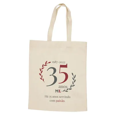 Sacola Ecobag Personalizada em Lona Cru – SC-16