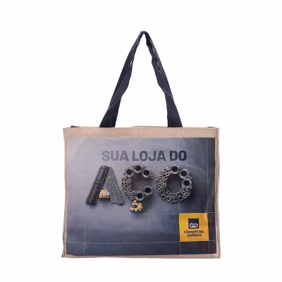 Sacola Ecologica em Lona Cru Colorida