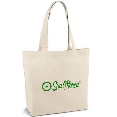 Sacola Ecologica Personalizada de 100 Algodao