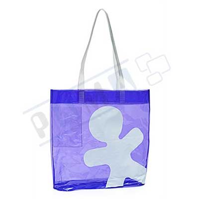 Sacola em cristal com bolso porta-celular