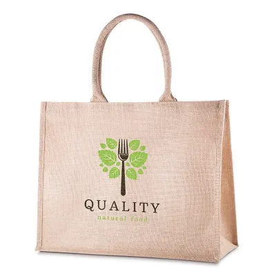 Sacola em Juta 360g m 34x43x16 5cm