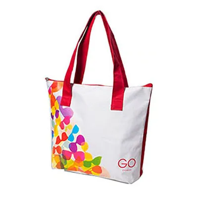 Sacola em Nylon Com Alca do Proprio Material