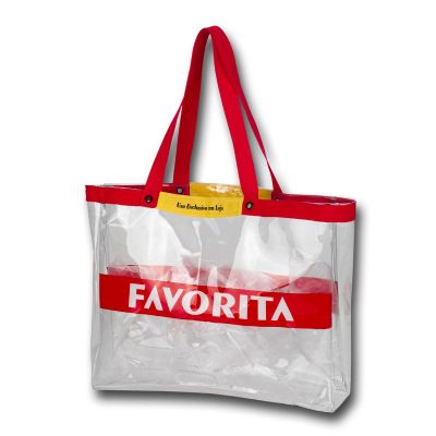 Sacola em PVC personalizada