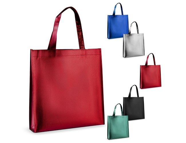Sacola em TNT Laminado 90g/m² (34x35x8cm)