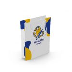 Sacola Grande Personalizada com Alça - 29,5x9,4x38 cm - 250, Alça Branca